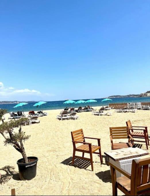 Proche St Tropez Refait A Neuf Bord De Plage Et Piscine Cogolin Eksteriør bilde